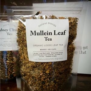 Organic Mullein tea loose leaf 🍃